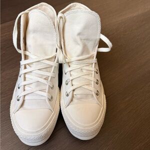 High-Top Canvas Sneakers